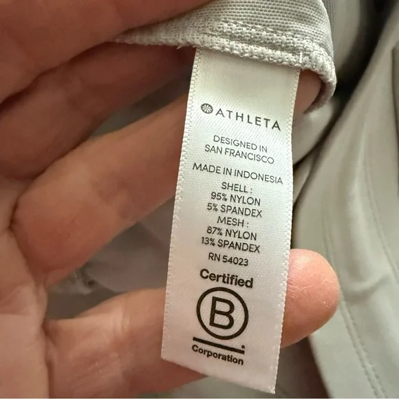 Athleta Joggers Gray Pull-on Pants Drawstring Women’s Size 12P - Picture 14 of 15